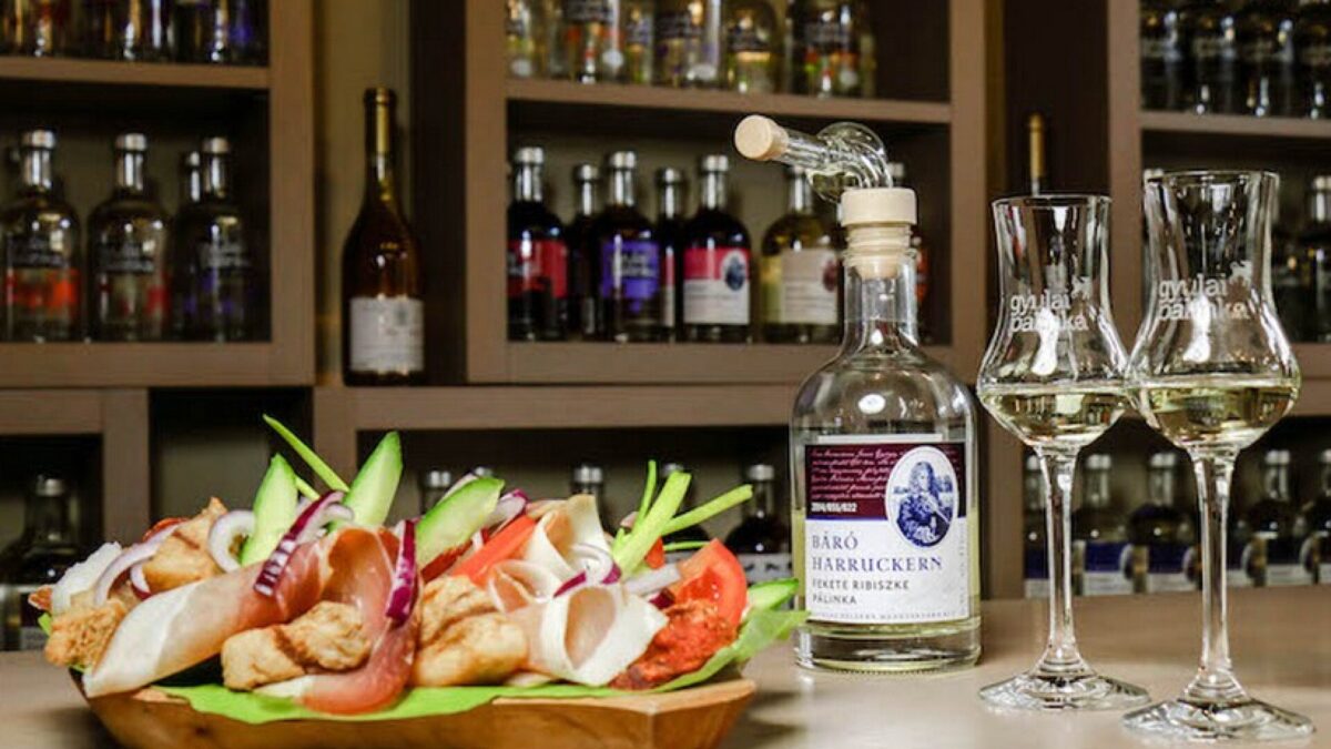 Pálinka kóstolás Gyulán